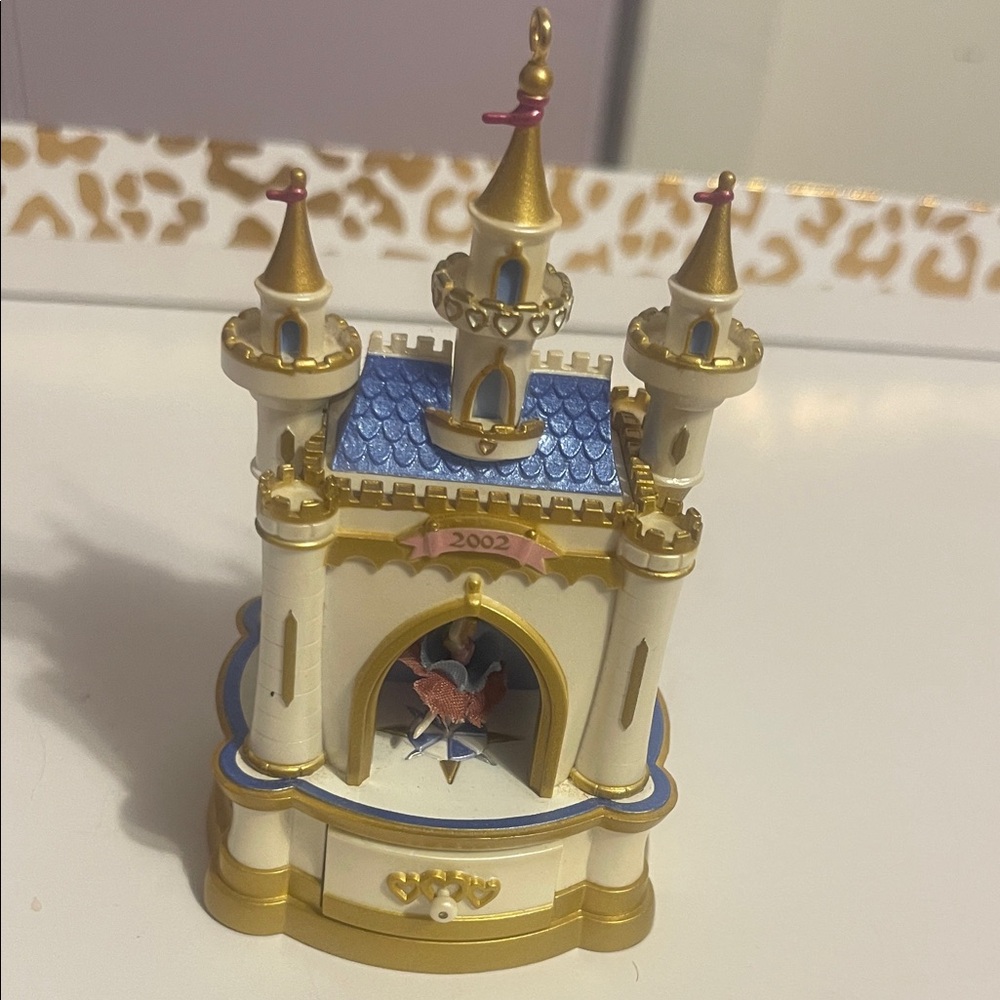 Hallmark Enchanted Castle with Gold and Blue Details
